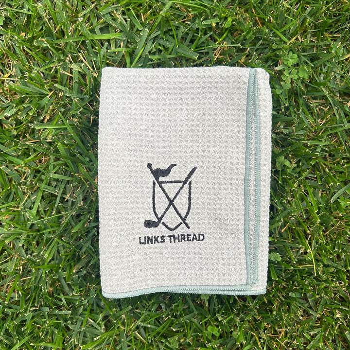 Golf Waffle Towel - Grey